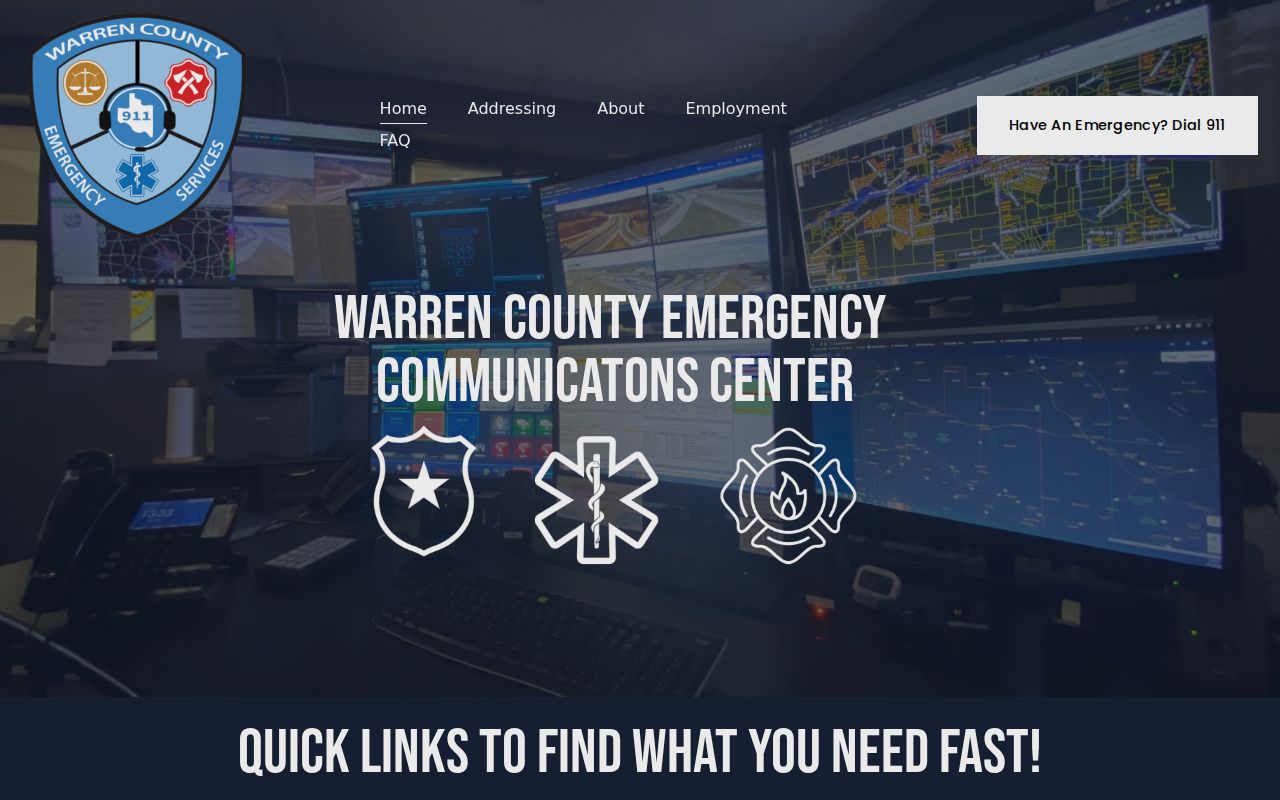 Warren County emergency communications overview
